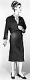 Suit, Charles James (American, born Great Britain, 1906–1978), wool, American